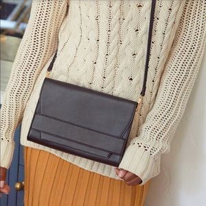 Summer and Rose Black Crossbody Bag